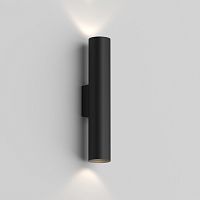 Настенный светильник Denkirs, IP20, до 15 Вт, LED, 2xGU10, черный, алюминий DK5022-BK