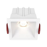 Встраиваемый светильник Maytoni Downlight Alfa LED DL043-01-10W3K-SQ-W