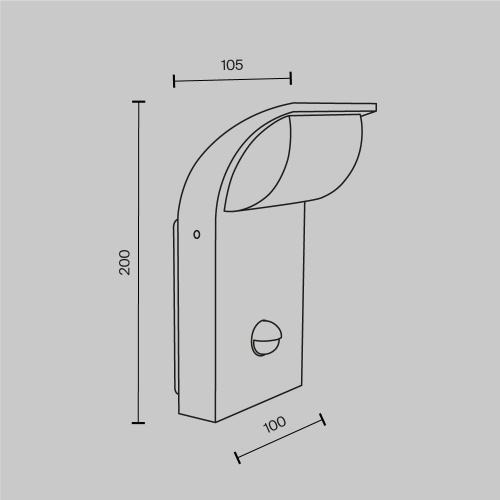 Настенный светильник (бра) Maytoni Stock O446WL-L7GF3KSR фото 11