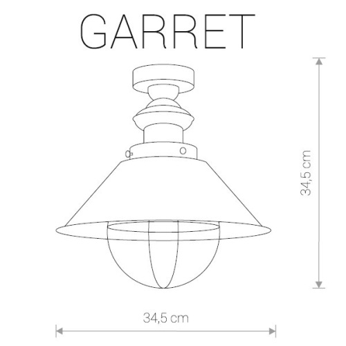 Потолочный светильник GARRET 9247 фото 3