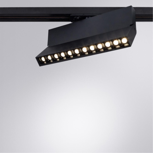 Трековый светильник Arte Lamp FLASH A4572PL-1BK фото 3