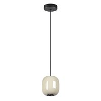 Подвес Odeon Light PENDANT ODL24 311 OVALI черный/цвет слонов.кости/металл GU10 LED 4W  5053/1A