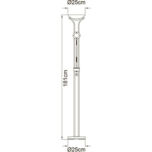 Торшер Arte Lamp duetto A4329PN-2AB фото 5