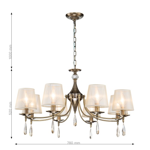 Подвесная люстра F-Promo Imber 2639-8P фото 5