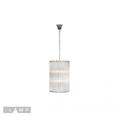 Подвесная люстра iLAMP Manhattan MD0266-6 Silver