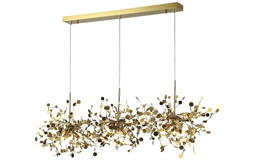 Светильник подвесной Crystal Lux GARDEN SP3х3 L1200 GOLD фото 3