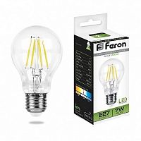 Лампа светодиодная Feron 7W 230V E27 4000K, LB-57 25570