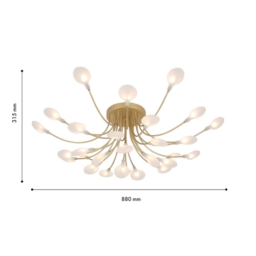 потолочная люстра F-Promo Skein 4197-28C фото 7