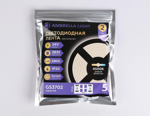 Светодиодная лента Ambrella двухрядная Light GS3702 фото 9