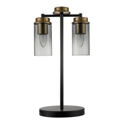 Настольный светильник Escada 2118/2 E14*40W Black/Brass фото 3