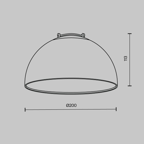 Трековый светильник Maytoni Bowl Parity TR126B-20W3K-B, черный фото 10