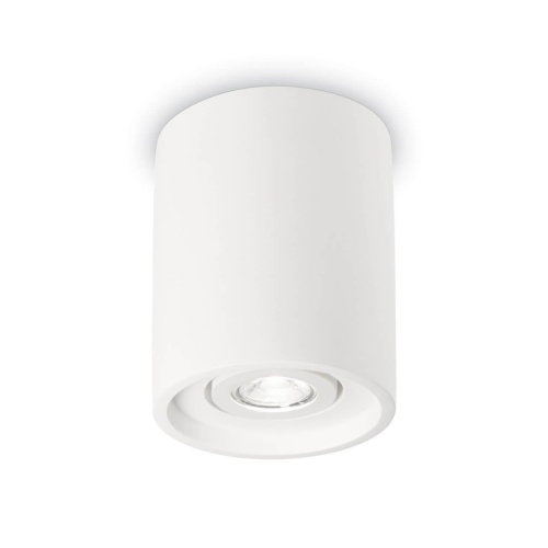 Светильник потолочный Ideal Lux Oak PL1 Round Bianco