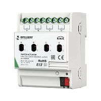 INTELLIGENT ARLIGHT Релейный модуль KNX-704-SW20-DIN (BUS, 4x20A) (Arlight)