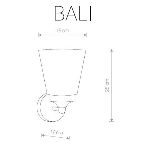 Настенный светильник BALI 9353 фото 3