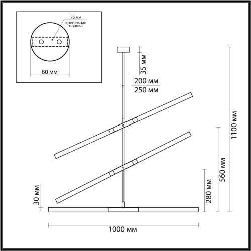 Потолочный светильник Odeon Light HIGHTECH 4306/6 фото 3