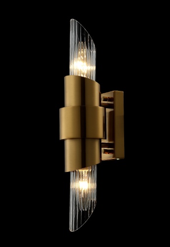 Бра Crystal Lux JUSTO JUSTO AP2 BRASS фото 5