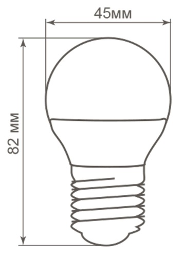 Лампа светодиодная Feron 5W E27 2700K 25404 фото 3