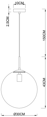 Светильник Arte Lamp VOLARE A1562SP-1PB фото 7