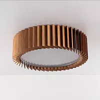 Потолочный светильник Woodled Rotor Chandelier S , дуб , вплотную к потолку RC-01-S