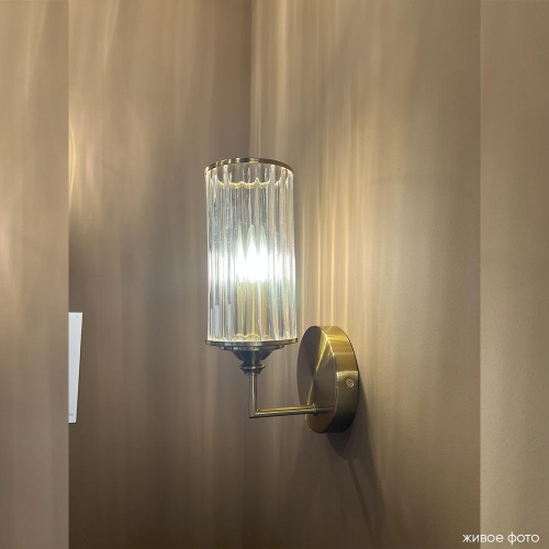 Бра Crystal Lux GLORIA AP1 BRASS фото 7