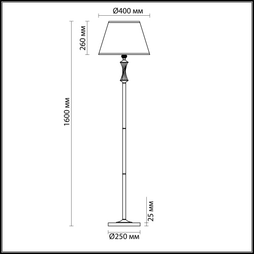 Торшер Lumion KIMBERLY 4408/1F фото 4