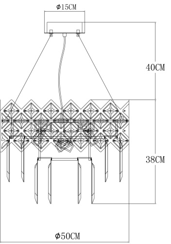 Люстра подвесная Arte Lamp WEZEN A1006SP-8CC фото 8