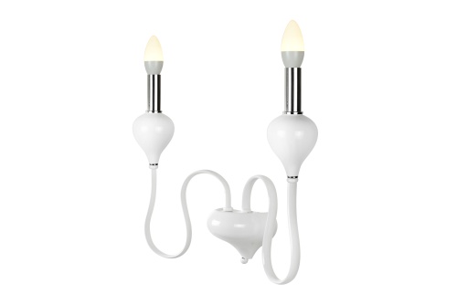 Бра iLAMP Lady B88003-2 WH фото 4