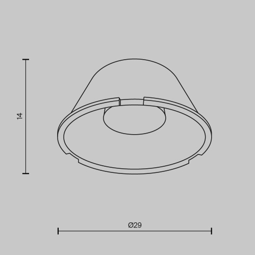 Комплектующие для светильника Technical LensD29-15 фото 6