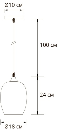 Светильник подвесной Arte Lamp PROPUS A4344SP-1PB фото 4