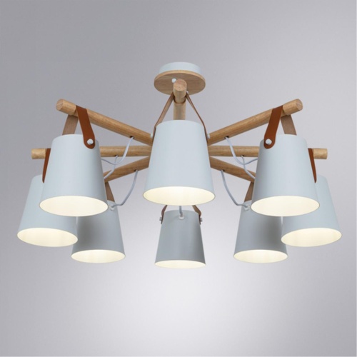 Потолочная люстра Arte Lamp THOMAS A7032PL-8WH фото 3