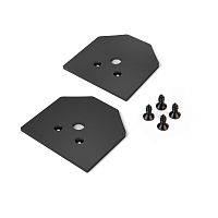 Заглушки для шинопровода Elektrostandard Slim Magnetic в натяжной потолок (черный) (2 шт.) 85125/00