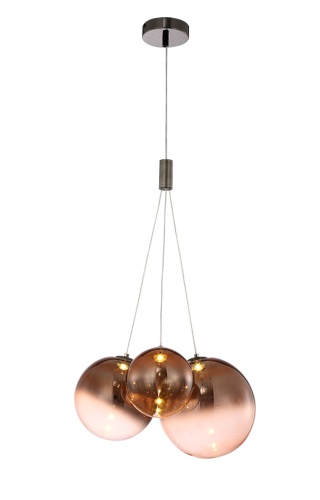 Светильник подвесной Crystal Lux ELCHE ELCHE SP3 COPPER фото 3