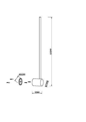 Настенный светильник (бра) Maytoni Light stick MOD237WL-L6B3K фото 6