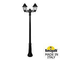 Садовый светильник-столб FUMAGALLI ANNA черный, прозрачный E22.157.S20.AXF1R