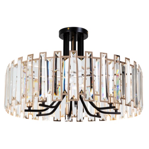 Потолочная люстра Arte Lamp AMBER A1028PL-8BK фото 2