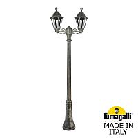 Садовый светильник-столб FUMAGALLI RUT бронза, прозрачный E26.156.S20.BXF1R