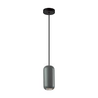 Подвес Odeon Light PENDANT ODL24 313 COCOON темн.зеленый/черный/металл GU10 LED 4W  5060/1E