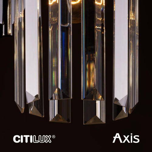 Бра хрустальное с выключателем Citilux AXIS CL313413 фото 3