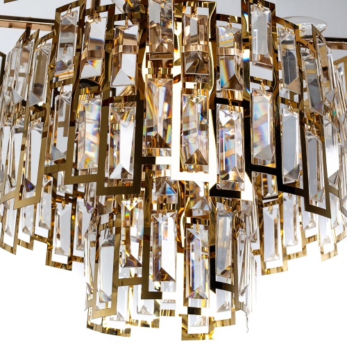 Люстра потолочная Arte Lamp MINTAKA A1005PL-10GO фото 9