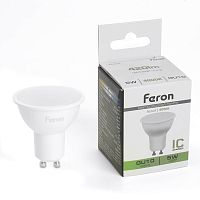 Лампа светодиодная Feron LB-24 MR16 GU10 5W 175-265V 4000K 51216