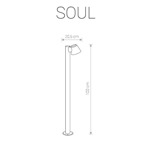Cветильник уличный SOUL 9557 фото 4