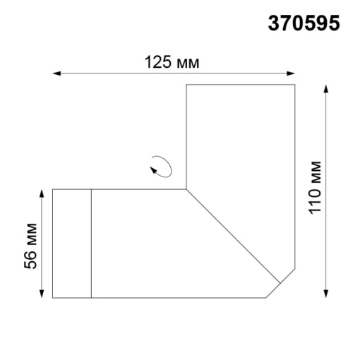 Светильник накладной NovoTech ELITE 370595 фото 3