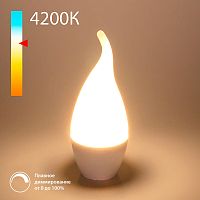 Светодиодная диммируемая лампа Elektrostandard Dimmable 7W 4200K E14 (CW35) BLE1450