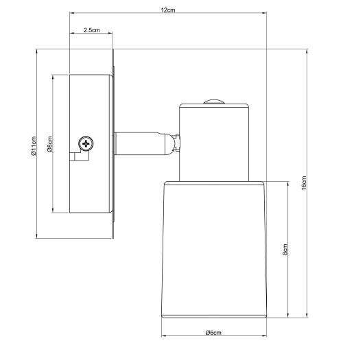 Спот Arte Lamp Cavalletta  A4510AP-1SS фото 6