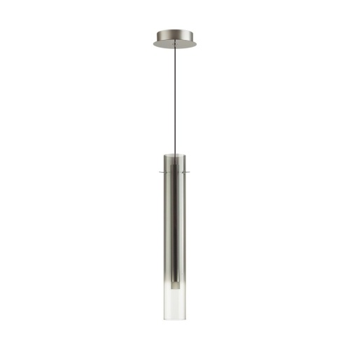 Подвес Odeon Light PENDANT ODL24 317 SHINY серебристый/дымчатый/металл/стекло LED 4W 3000K  5061/5LA