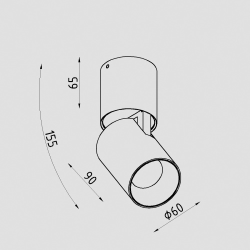 Светильник накладной Lighttech Column 12W LTM03004 фото 4