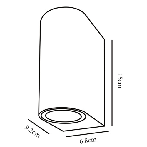 Светильник уличный Arte Lamp A3102 A3102AL-2BK фото 5