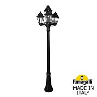 Садовый светильник-столб FUMAGALLI ANNA черный, прозрачный E22.156.S31.AXF1R