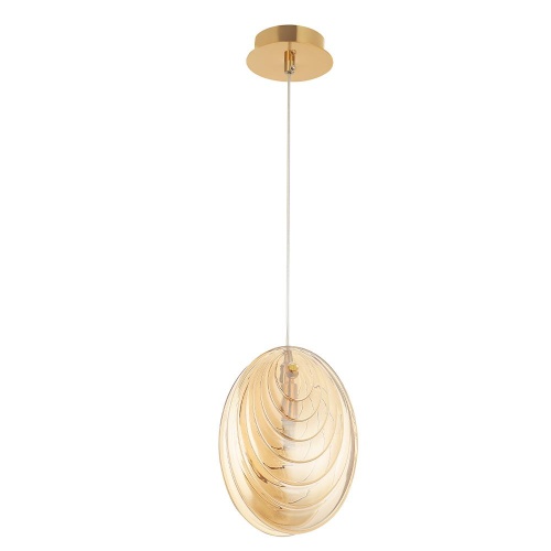 Светильник подвесной Crystal Lux MAR SP1 AMBER фото 4