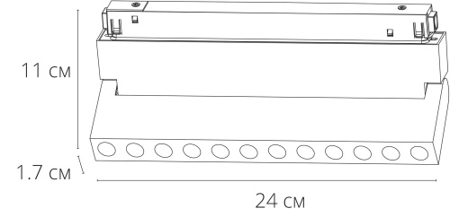 Магнитный трековый светильник Arte Lamp EXPERT A5746PL-1BK фото 9